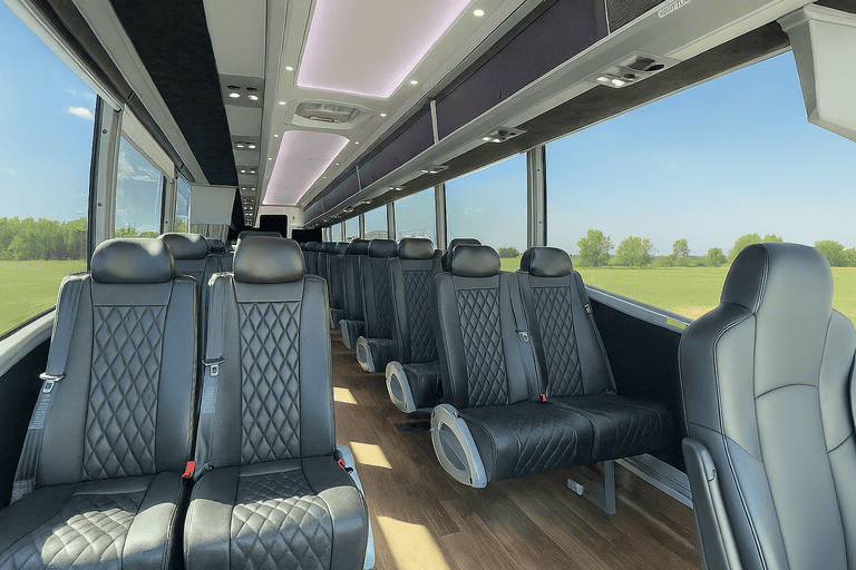 coach bus in Johnson City